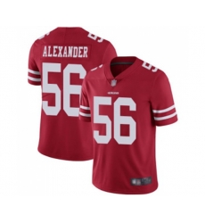 San Francisco 49ers #56 Kwon Alexander Red Team Color Vapor Untouchable Limited Player Football Jersey