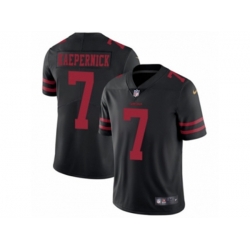 San Francisco 49ers #7 Colin Kaepernick Vapor Untouchable Limited Black NFL Jersey San Francisco 49ers #7 Colin Kaepernick Vapor Untouchable Limited Black NFL Jersey