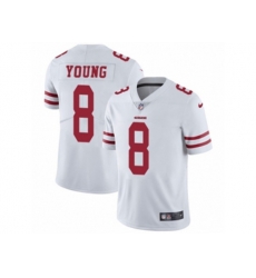 San Francisco 49ers #8 Steve Young Vapor Untouchable Limited White NFL Jersey