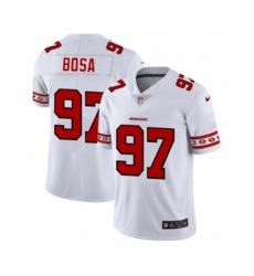San Francisco 49ers #97 Nick Bosa White Team Logo Cool Edition Jersey