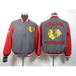 nhl The jacket chicago blackhawks grey