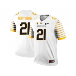 2016 Mens Oregon Ducks Spring Game Mighty Oregon #21 Webfoot 100th Rose Bowl Game Elite Jersey - White 2016 Mens Oregon Ducks Spring Game Mighty Oregon #21 Webfoot 100th Rose Bowl Game Elite Jersey - White