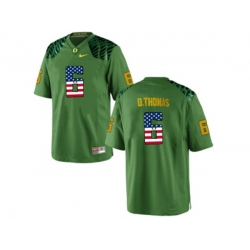 2016 US Flag Fashion Mens Oregon Duck DeAnthony Thomas #6 College Football Limited Jersey - Apple Green 2016 US Flag Fashion Mens Oregon Duck DeAnthony Thomas #6 College Football Limited Jersey - Apple Green