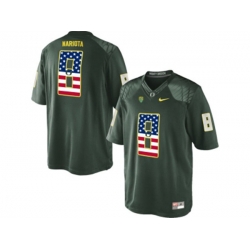2016 US Flag Fashion Mens Oregon Duck Marcus Mariota #8 College Football Limited Jerseys - Green 2016 US Flag Fashion Mens Oregon Duck Marcus Mariota #8 College Football Limited Jerseys - Green