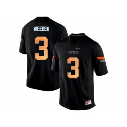 Mens Oklahoma State Cowboys Brandon Weeden #3 Pro Combat College Football Jersey - Black Mens Oklahoma State Cowboys Brandon Weeden #3 Pro Combat College Football Jersey - Black