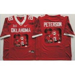 Oklahoma Sooners #28 Adrian Peterson Red Player Fashion Stitched NCAA Jersey Oklahoma Sooners #28 Adrian Peterson Red Player Fashion Stitched NCAA Jersey