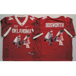 Oklahoma Sooners #44 Brian Bosworth Red Player Fashion Stitched NCAA Jersey Oklahoma Sooners #44 Brian Bosworth Red Player Fashion Stitched NCAA Jersey