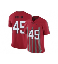2016 Ohio State Buckeyes Archie Griffin #45 College Football Alternate Elite Jersey - Scarlet