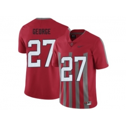 2016 Ohio State Buckeyes Eddie George #27 College Football Alternate Elite Jersey - Scarlet 2016 Ohio State Buckeyes Eddie George #27 College Football Alternate Elite Jersey - Scarlet