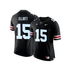 2016 Ohio State Buckeyes Ezekiel Elliott #15 College Football Limited Jersey - Black 2016 Ohio State Buckeyes Ezekiel Elliott #15 College Football Limited Jersey - Black