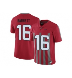 2016 Ohio State Buckeyes J.T Barrett #16 College Football Alternate Elite Jersey - Scarlet