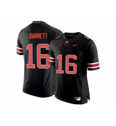 2016 Ohio State Buckeyes J.T. Barrett #16 College Football Limited Jersey - Blackout