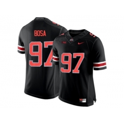 2016 Ohio State Buckeyes Nick Bosa #97 College Football Limited Jersey - Blackout 2016 Ohio State Buckeyes Nick Bosa #97 College Football Limited Jersey - Blackout