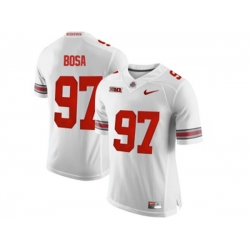 2016 Ohio State Buckeyes Nick Bosa #97 College Football Limited Jersey - White 2016 Ohio State Buckeyes Nick Bosa #97 College Football Limited Jersey - White