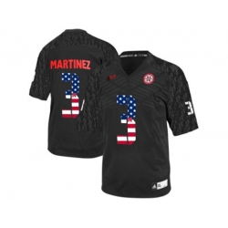 2016 US Flag Fashion Mens Nebraska Cornhuskers Taylor Martinez #3 College Football Jersey - Black 2016 US Flag Fashion Mens Nebraska Cornhuskers Taylor Martinez #3 College Football Jersey - Black