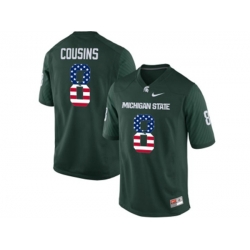 2016 US Flag Fashion Michigan State Spartans Keith Appling #11 College Basketball Authentic Jersey - Green 2016 US Flag Fashion Michigan State Spartans Keith Appling #11 College Basketball Authentic Jersey - Green