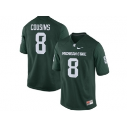 Michigan State Spartans Kirk Cousins #8 College Alumni Football Limited Jersey - Green Michigan State Spartans Kirk Cousins #8 College Alumni Football Limited Jersey - Green