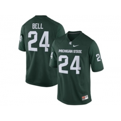 Michigan State Spartans LeVeon Bell #24 College Alumni Football Limited Jersey - Green Michigan State Spartans LeVeon Bell #24 College Alumni Football Limited Jersey - Green