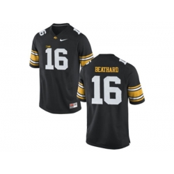 Mens Iowa Hawkeyes C.J Beathard #16 College Football Limited Jersey - Black