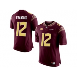 2016 Mens Florida State Seminoles Deondre Francois #12 College Football Jersey - Red 2016 Mens Florida State Seminoles Deondre Francois #12 College Football Jersey - Red