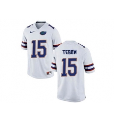 Florida Gators Tim Tebow #15 College Football Jersey - White