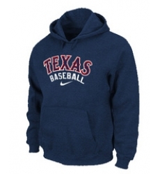 Texas Rangers Pullover Hoodie D.Blue