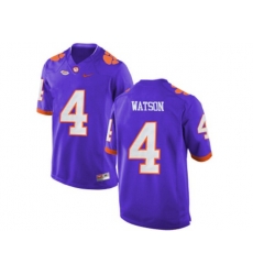 2016 Clemson Tigers DeShaun Watson #4 College Football Limited Jersey - Purple