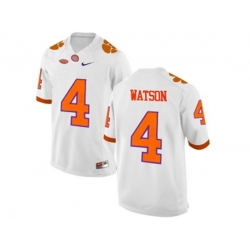 2016 Clemson Tigers DeShaun Watson #4 College Football Limited Jersey - White 2016 Clemson Tigers DeShaun Watson #4 College Football Limited Jersey - White