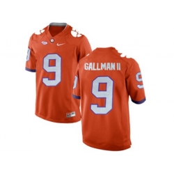 2016 Clemson Tigers Wayne Gallman II #9 College Football Limited Jersey - Orange 2016 Clemson Tigers Wayne Gallman II #9 College Football Limited Jersey - Orange