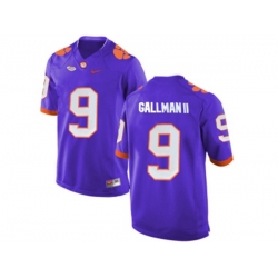 2016 Clemson Tigers Wayne Gallman II #9 College Football Limited Jersey - Purple 2016 Clemson Tigers Wayne Gallman II #9 College Football Limited Jersey - Purple