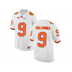 2016 Clemson Tigers Wayne Gallman II #9 College Football Limited Jersey - White 2016 Clemson Tigers Wayne Gallman II #9 College Football Limited Jersey - White