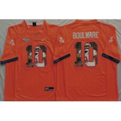 Clemson Tigers #10 Ben Boulware Orange Player Fashion Stitched NCAA Jersey Clemson Tigers #10 Ben Boulware Orange Player Fashion Stitched NCAA Jersey