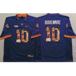 Clemson Tigers #10 Ben Boulware Purple Player Fashion Stitched NCAA Jersey Clemson Tigers #10 Ben Boulware Purple Player Fashion Stitched NCAA Jersey