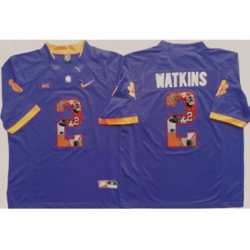 Clemson Tigers #2 Sammy Watkins Purple Player Fashion Stitched NCAA Jersey Clemson Tigers #2 Sammy Watkins Purple Player Fashion Stitched NCAA Jersey