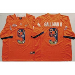 Clemson Tigers #9 Wayne Gallman II Orange Player Fashion Stitched NCAA Jersey Clemson Tigers #9 Wayne Gallman II Orange Player Fashion Stitched NCAA Jersey