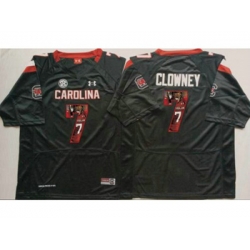 South Carolina Fighting Gamecocks #7 Jadeveon Clowney Black Player Fashion Stitched NCAA Jersey South Carolina Fighting Gamecocks #7 Jadeveon Clowney Black Player Fashion Stitched NCAA Jersey