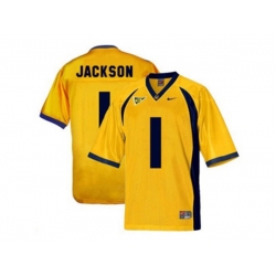 Mens California Golden Bears DeSean Jackson #1 College Football Jersey - Golden Mens California Golden Bears DeSean Jackson #1 College Football Jersey - Golden