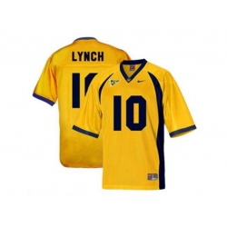 Mens California Golden Bears Marshawn Lynch #10 College Football Jersey - Golden Mens California Golden Bears Marshawn Lynch #10 College Football Jersey - Golden