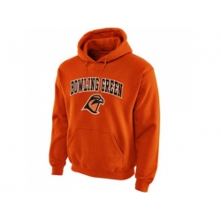 Bowling Green St. Falcons Midsize Arch Pullover Hoodie Orange