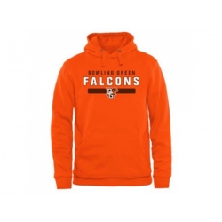 Bowling Green St. Falcons Team Strong Pullover Hoodie Orange