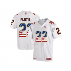 2016 US Flag Fashion Mens Under Armour Boston College Eagles Doug Flutie #22 Fenway Event Authentic Performance Jersey - White 2016 US Flag Fashion Mens Under Armour Boston College Eagles Doug Flutie #22 Fenway Event Authentic Performance Jersey - White