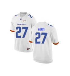 Mens Boise State Broncos Jay Ajayi #27 College Football Jerseys - White