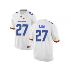 Mens Boise State Broncos Jay Ajayi #27 College Football Jerseys - White Mens Boise State Broncos Jay Ajayi #27 College Football Jerseys - White