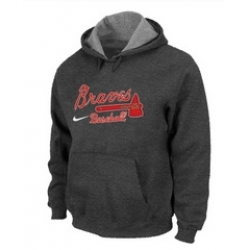 Atlanta Braves Pullover Hoodie D.Grey Atlanta Braves Pullover Hoodie D.Grey