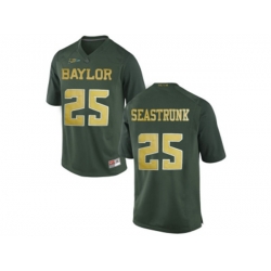 Mens Baylor Bears Lache Seastrunk #25 College Football Jersey - Green Mens Baylor Bears Lache Seastrunk #25 College Football Jersey - Green