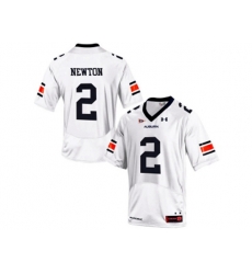 Mens Under Armour Cam Newton #2 Auburn Tigers College Football Jersey - White