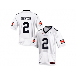 Mens Under Armour Cam Newton #2 Auburn Tigers College Football Jersey - White