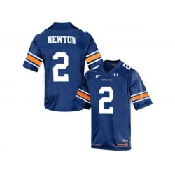 Mens Under Armour Cam Newton #2 Auburn Tigers College Football Throwback Jersey - Navy Blue