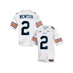 Mens Under Armour Cam Newton #2 Auburn Tigers College Football Throwback Jersey - White