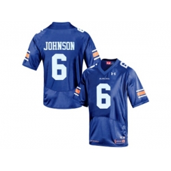 Mens Under Armour Jeremy Johnson #6 Auburn Tigers College Football Jersey - Navy Blue